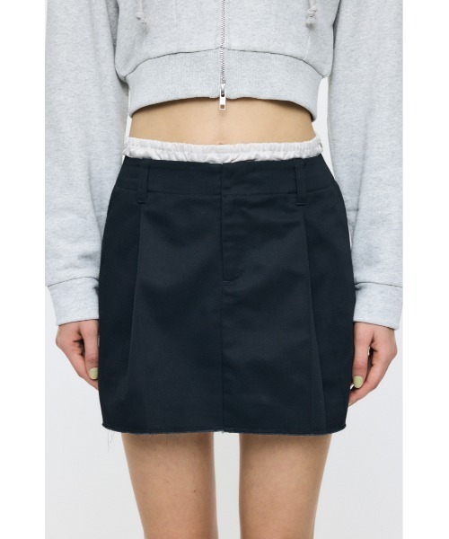 MOUSSY（マウジー） スカート LAYER ミニスカート : ZOZOTOWN Yahoo!店