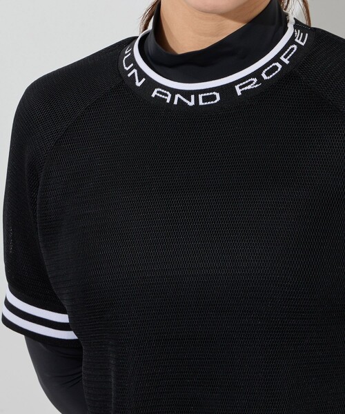 tシャツ ダブルメッシュ半袖プルオーバー/セットアップ対応 レディース_12