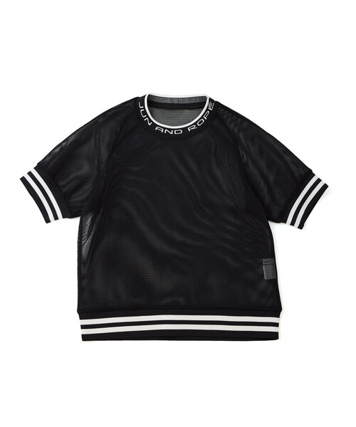 tシャツ ダブルメッシュ半袖プルオーバー/セットアップ対応 レディース_22