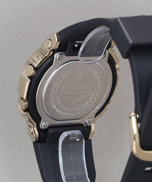「G-SHOCK」 デジタル腕時計 FREE ブラック×ゴールド レディース_画像9