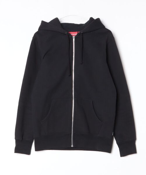 Supreme（シュプリーム） ジップアップパーカー - ブラック メンズ