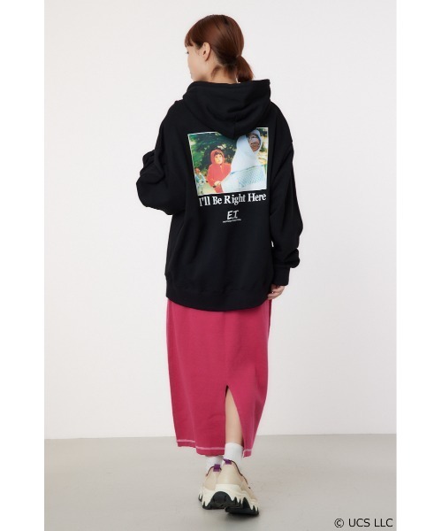 「RODEO CROWNS WIDE BOWL」 プルオーバーパーカー LARGE ブラック レディース_画像5