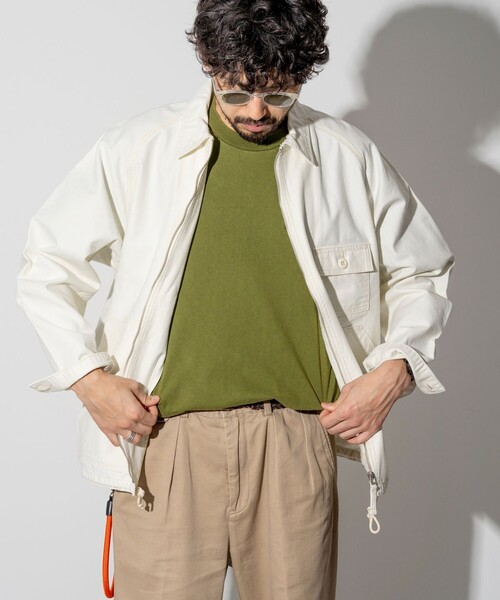 「GUNG HO」 ブルゾン LARGE オフホワイト メンズ_画像9