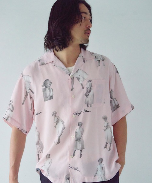 Schott N.Y.C（ショット） アロハシャツ シャツ 半袖 Schott×MARILYN