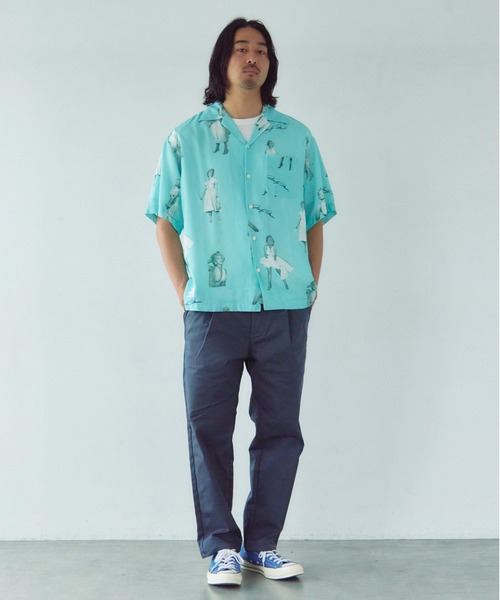 Schott N.Y.C（ショット） アロハシャツ シャツ 半袖 Schott×MARILYN