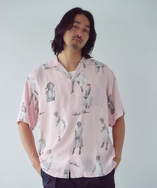 Schott N.Y.C（ショット） アロハシャツ シャツ 半袖 Schott×MARILYN