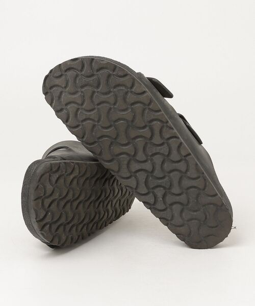 「BIRKENSTOCK」 サンダル 38 ブラック メンズ_画像3