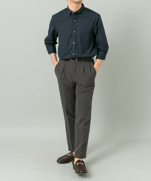 URBAN RESEARCH ROSSO MEN 七分袖 シャツ 「イージーケア 