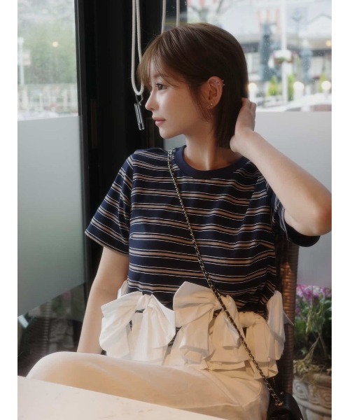【USAGI ONLINE限定】完売品 クリスタルロゴチュチュバッグ ピンク FURFUR（ファーファー） ハンドバッグ 「USAGI ONLINE/ZOZOTOWN限定