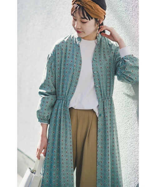 「haco!」 長袖ワンピース MEDIUM ベージュ レディース_画像8