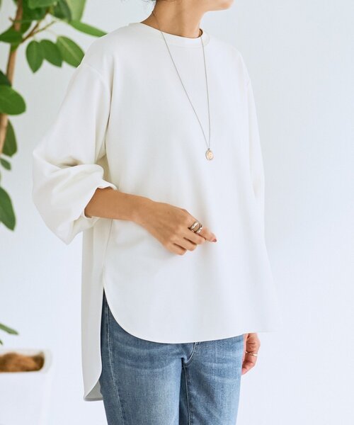 「BEARDSLEY」 長袖カットソー 1 白いこと レディース