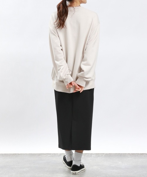 「GLOBAL WORK Smile Seed Store」 ロングスカート MEDIUM ネイビー レディース_画像2