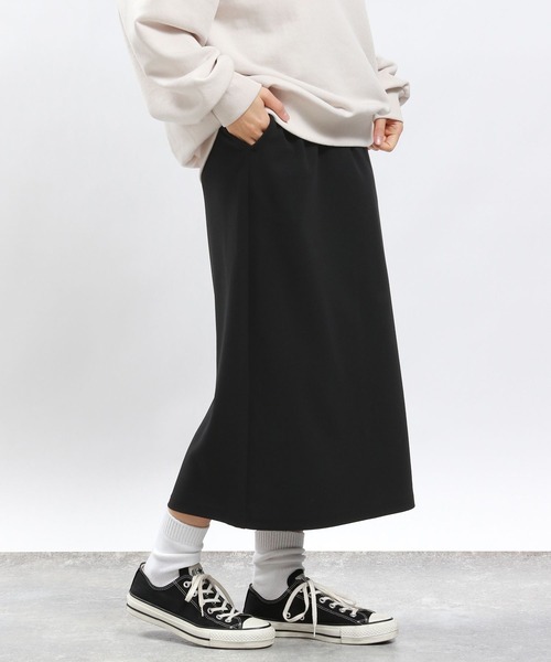 「GLOBAL WORK Smile Seed Store」 ロングスカート MEDIUM ネイビー レディース_画像7