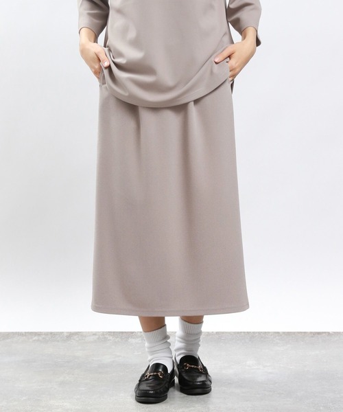 「GLOBAL WORK Smile Seed Store」 ロングスカート MEDIUM ネイビー レディース_画像9