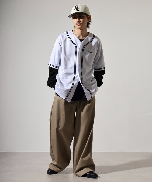 「NERDY」 カーディガン S レッド メンズ_画像3