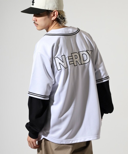 「NERDY」 カーディガン S レッド メンズ_画像6