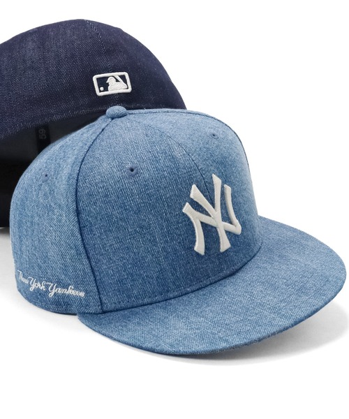 NEW ERA（ニューエラ） キャップ 7 5/8 ブルー メンズ : ZOZOTOWN