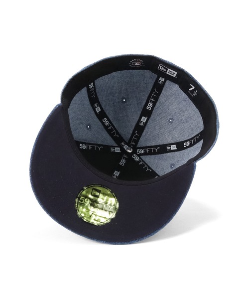 NEW ERA（ニューエラ） キャップ 7 5/8 ブルー メンズ : ZOZOTOWN