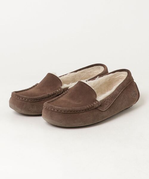 UGG ブラウン モカシン 7サイズ UGG Australia（アグオーストラリア） 「UGG」 モカシンシューズ 7