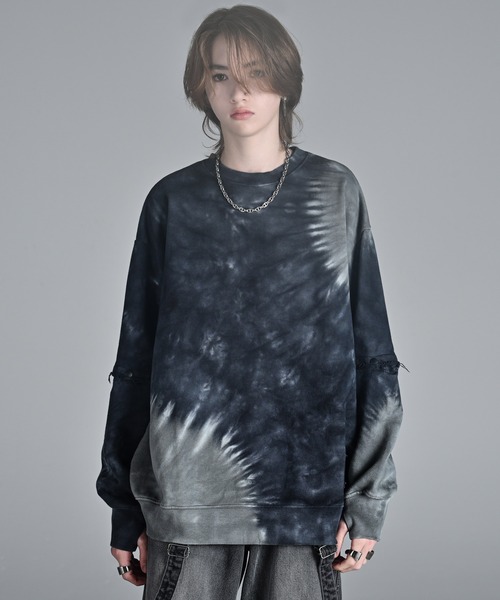 「ADRER」 スウェットカットソー X-SMALL ブラック メンズ_画像7