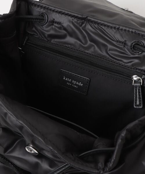 美品　kate spade ナイロン リュック バックパック ブラック kate spade NEW YORK（ケイト・スペード ニューヨーク） リュック