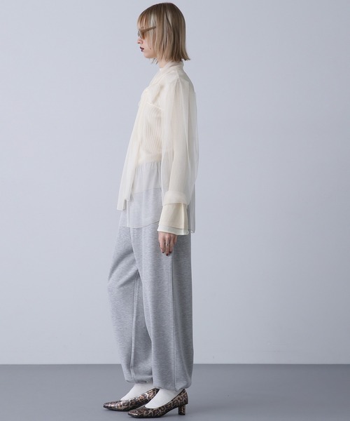 「ROSE BUD」 長袖ブラウス ONE SIZE ピンク レディース_画像4