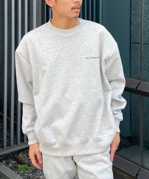 「Quiksilver」 スウェットカットソー L ブラック メンズ_画像2