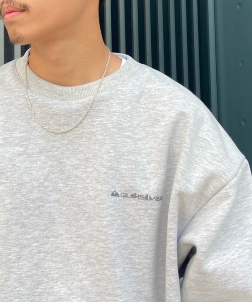 「Quiksilver」 スウェットカットソー L ブラック メンズ_画像6