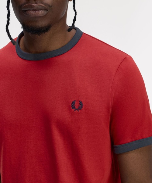 tシャツ Ringer T-Shirt／リンガーTシャツ レディース メンズの画像