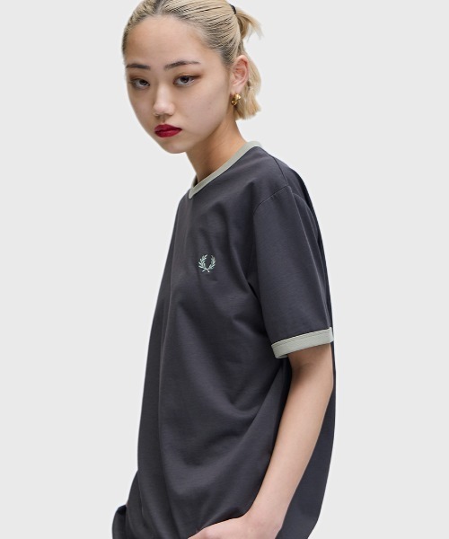 tシャツ Ringer T-Shirt／リンガーTシャツ レディース メンズの画像
