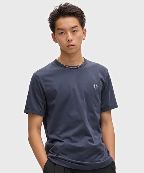 FRED PERRY（フレッドペリー） tシャツ Ringer T-Shirt／リンガーT