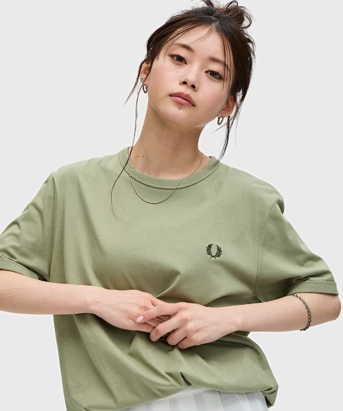 tシャツ Ringer T-Shirt／リンガーTシャツ レディース メンズの画像