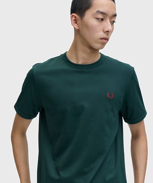 tシャツ Ringer T-Shirt／リンガーTシャツ レディース メンズの画像