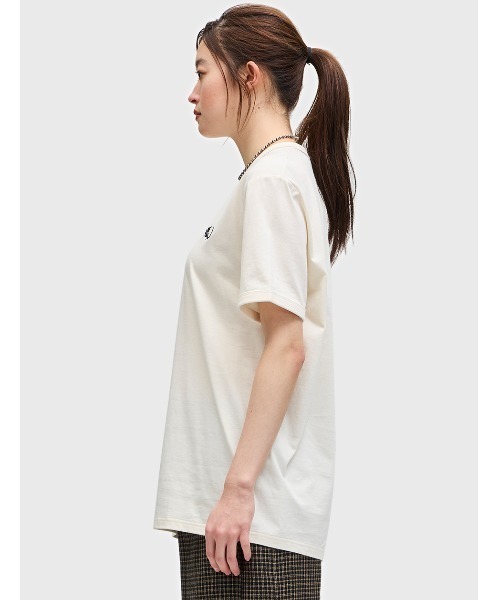 tシャツ Ringer T-Shirt／リンガーTシャツ レディース メンズ FRED PERRY tシャツ Ringer T-Shirt／リンガーTシャツ