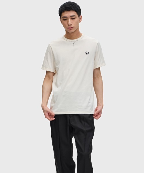 tシャツ Ringer T-Shirt／リンガーTシャツ レディース メンズ FRED PERRY tシャツ Ringer T-Shirt／リンガーTシャツ