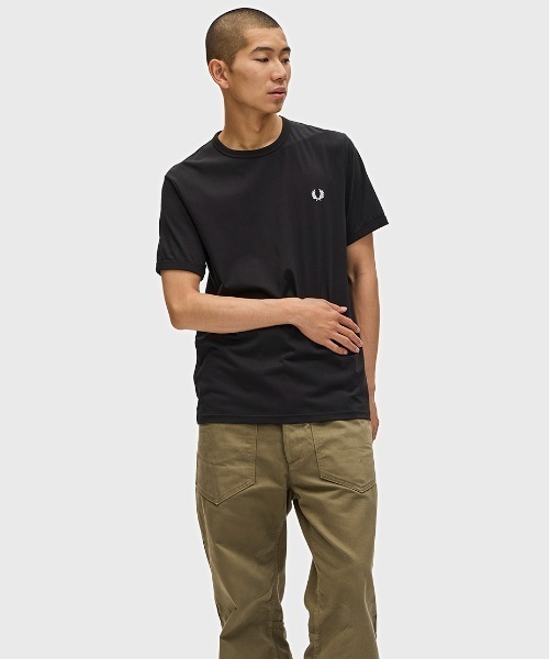 FRED PERRY tシャツ Ringer T-Shirt／リンガーTシャツ