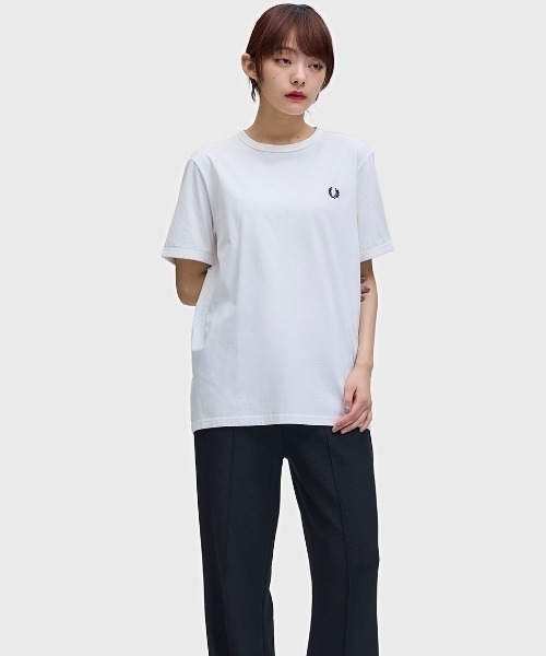 FRED PERRY（フレッドペリー） tシャツ Ringer T-Shirt／リンガーT