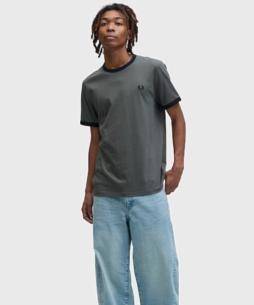 tシャツ Ringer T-Shirt／リンガーTシャツ レディース メンズの画像