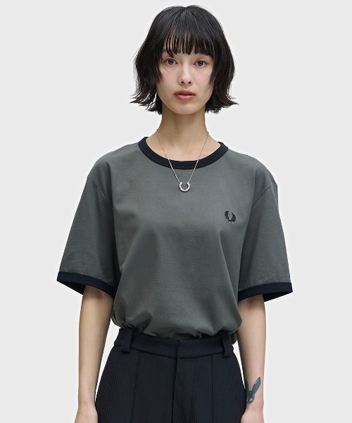 tシャツ Ringer T-Shirt／リンガーTシャツ レディース メンズの画像