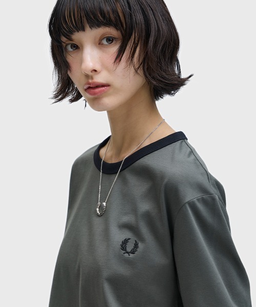 tシャツ Ringer T-Shirt／リンガーTシャツ レディース メンズの画像