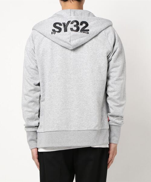 パーカー 「73」「it」「SY32 by SWEET YEARS」REGULAR ZIP HOODIE レディース メンズ SY32 by SWEET YEARS パーカー 「73」「it」「SY32 YEARS