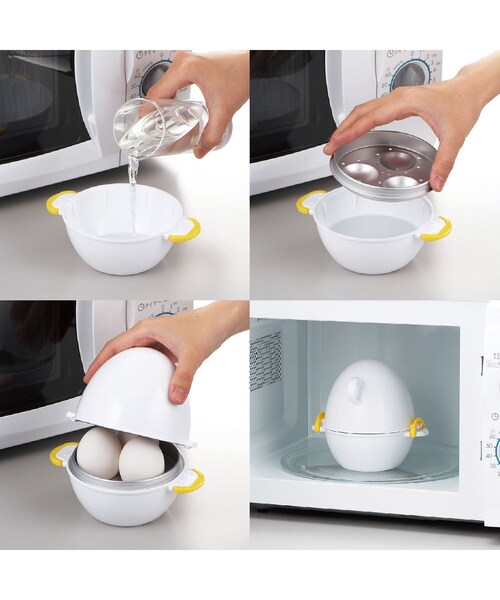212 KITCHEN STORE キッチン レンジでらくチン ゆでたまご 2個用