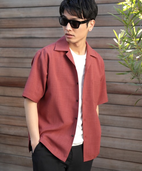 cantate ShortSleeveShirt オープンカラーシャツ　半袖 cantate ShortSleeveShirt オープンカラーシャツ 半袖（公式