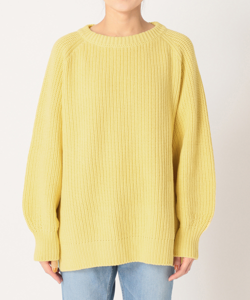 FRAMeWORK（フレームワーク） ニット 畦ラグラン プルオーバー