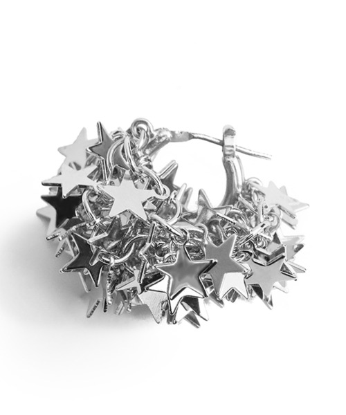 e.m. zozo コラボ　スターピアス LOVE BY e.m. ピアス コンフェッティスターピアス/レディース