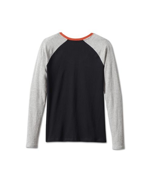 HARLEY DAVIDSON / 長袖Tシャツ/L/コットン/GRY Harley Davidson（ハーレー・ダビッドソン） tシャツ ファーストクラス