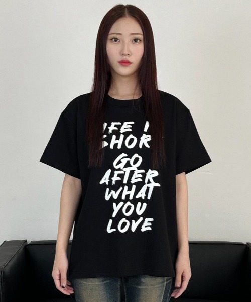 tシャツ A'GEM/9 × .kom「DXOH/ディソエイチ」LIFE T-SHIRT/ライフティー レディース DXOH tシャツ A'GEM/9 × .kom「DXOH/ディソエイチ」LIFE T-SHIRT