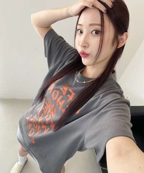 tシャツ A'GEM/9 × .kom「DXOH/ディソエイチ」LIFE T-SHIRT/ライフティー レディース DXOH tシャツ A'GEM/9 × .kom「DXOH/ディソエイチ」LIFE T-SHIRT