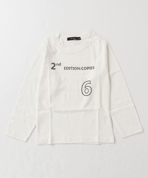 プリント長袖Tシャツ Amazon | [クインテット] ルード グラフィック バックプリント