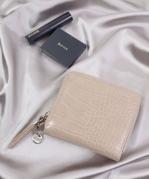 FUNALIVE（ファンアライブ） 財布 Pisoraro クロコ型押し ラウンド